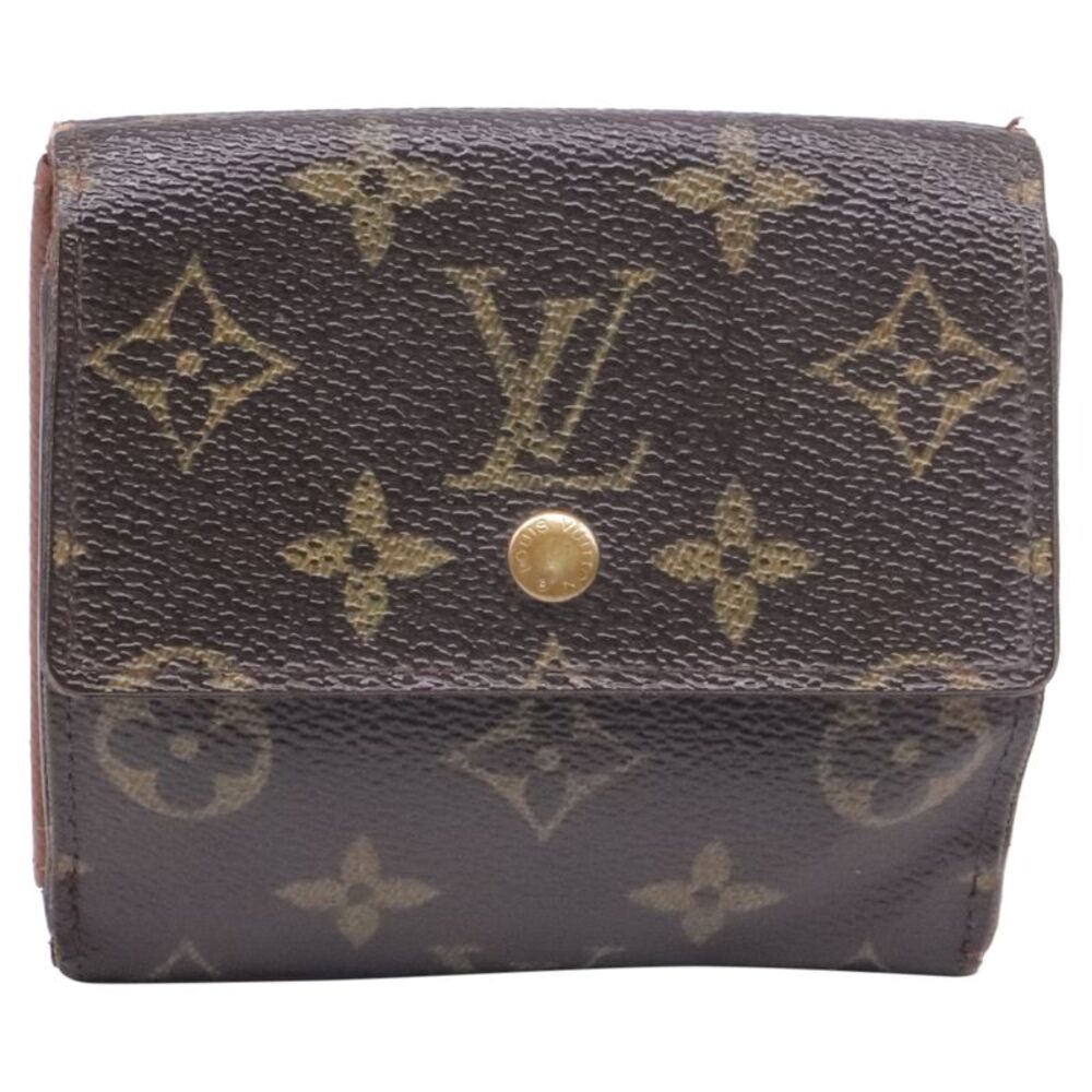 Louis Vuitton Monogram Elise Wallet in Brown Nylon Canvas